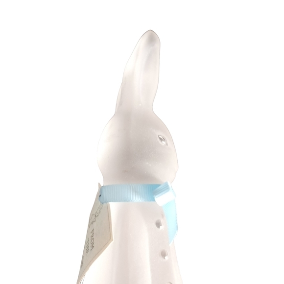 Charpente Peter Rabbit Frosted Glass Figurine Beatrix Potter 1997 - Picture 7 of 11